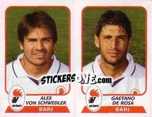 Cromo von Schwedler / de Rosa - Calciatori 2003-2004 - Panini