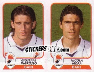 Figurina Ingrosso / Mora - Calciatori 2003-2004 - Panini