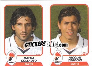 Sticker Collauto / Cordova - Calciatori 2003-2004 - Panini