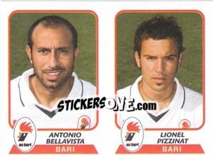 Sticker Bellavista / Pizzinat - Calciatori 2003-2004 - Panini