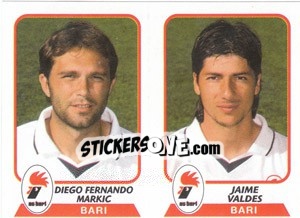 Sticker Markic / Jaime Valdes - Calciatori 2003-2004 - Panini