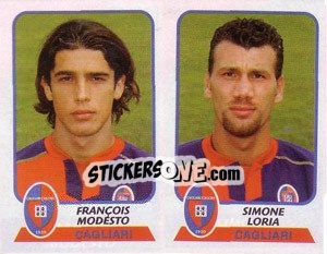 Figurina Modesto / Loria - Calciatori 2003-2004 - Panini