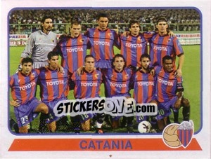 Figurina Squadra Catania - Calciatori 2003-2004 - Panini