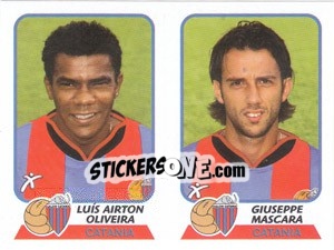 Sticker Oliveira / Mascara - Calciatori 2003-2004 - Panini