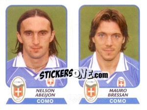 Figurina Abeijon / Bressan - Calciatori 2003-2004 - Panini