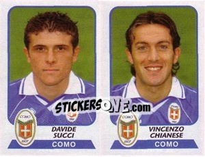 Sticker Succi / Chianese - Calciatori 2003-2004 - Panini