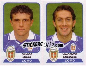 Cromo Succi / Chianese - Calciatori 2003-2004 - Panini