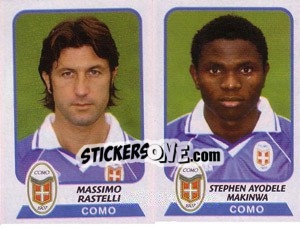 Sticker Rastelli / Makinwa - Calciatori 2003-2004 - Panini