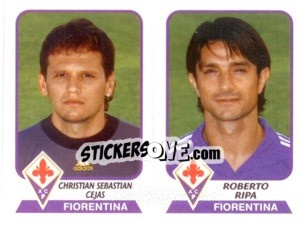 Figurina Cejas / Ripa - Calciatori 2003-2004 - Panini