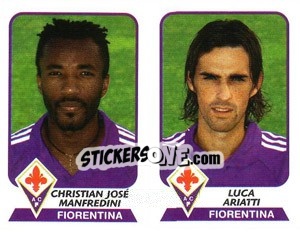 Sticker Manfredini / Ariatti - Calciatori 2003-2004 - Panini