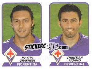 Figurina Graffiedi / Rigano - Calciatori 2003-2004 - Panini