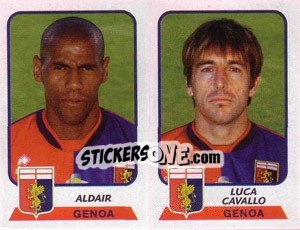 Figurina Aldair / Cavallo - Calciatori 2003-2004 - Panini