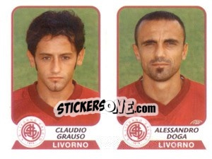 Sticker Grauso / Doga - Calciatori 2003-2004 - Panini