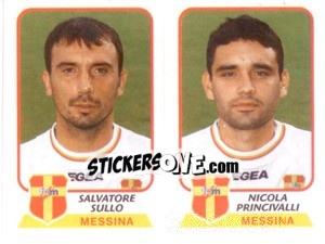 Sticker Sullo / Princivalli - Calciatori 2003-2004 - Panini