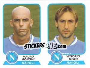 Figurina Bonomi / Tosto - Calciatori 2003-2004 - Panini