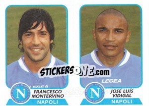 Figurina Montervino / Vidigal - Calciatori 2003-2004 - Panini