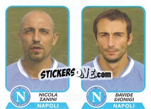 Cromo Zanini / Dionigi - Calciatori 2003-2004 - Panini