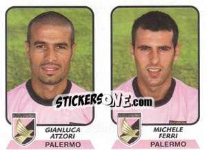 Sticker Atzori / Ferri - Calciatori 2003-2004 - Panini