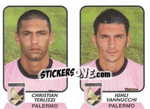 Cromo Terlizzi / Vannucchi - Calciatori 2003-2004 - Panini