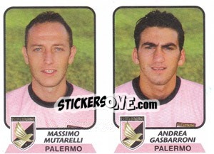 Figurina Mutarelli / Gasbarroni - Calciatori 2003-2004 - Panini