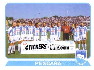 Figurina Squadra Pescara - Calciatori 2003-2004 - Panini