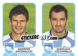 Figurina Antonaccio / Colonnello - Calciatori 2003-2004 - Panini