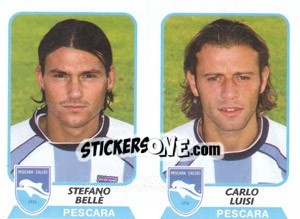Figurina Belle / Luisi - Calciatori 2003-2004 - Panini