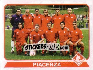 Figurina Squadra Piacenza - Calciatori 2003-2004 - Panini