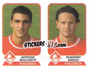 Sticker Bocchetti / Radice - Calciatori 2003-2004 - Panini