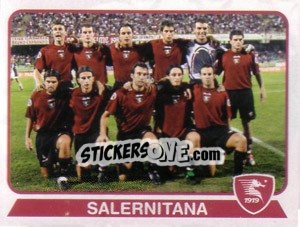 Figurina Squadra Salernitana - Calciatori 2003-2004 - Panini