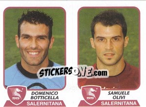 Figurina Botticella / Olivi - Calciatori 2003-2004 - Panini