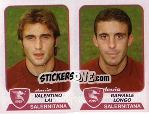 Sticker Lai / Longo - Calciatori 2003-2004 - Panini