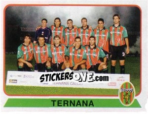 Figurina Squadra Ternana - Calciatori 2003-2004 - Panini