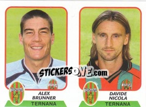 Figurina Brunner / Nicola - Calciatori 2003-2004 - Panini