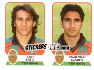 Sticker Brevi / Giampà - Calciatori 2003-2004 - Panini