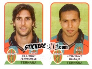 Cromo Ferrarese / Kharja - Calciatori 2003-2004 - Panini