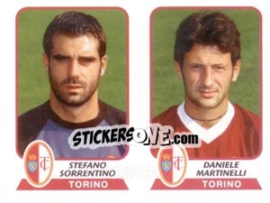 Sticker Sorrentino / Martinelli - Calciatori 2003-2004 - Panini
