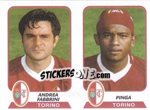 Figurina Fabbrini / Pinga - Calciatori 2003-2004 - Panini