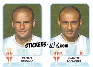 Cromo Bianco / Lanzara - Calciatori 2003-2004 - Panini