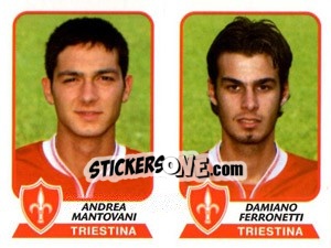 Cromo Mantovani / Ferronetti - Calciatori 2003-2004 - Panini