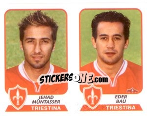 Sticker Muntasser / Baù - Calciatori 2003-2004 - Panini