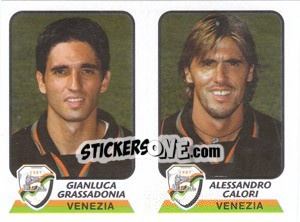 Sticker Grassadonia / Calori - Calciatori 2003-2004 - Panini
