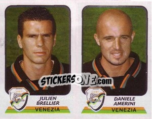 Figurina Brellier / Amerini - Calciatori 2003-2004 - Panini
