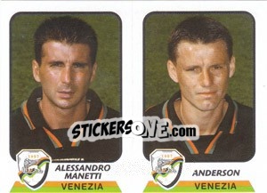 Cromo Manetti / Anderson - Calciatori 2003-2004 - Panini