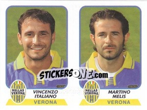 Sticker Italiano / Melis - Calciatori 2003-2004 - Panini