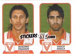 Cromo Paganin / Faisca - Calciatori 2003-2004 - Panini