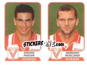 Sticker Padoin / Moscardi - Calciatori 2003-2004 - Panini