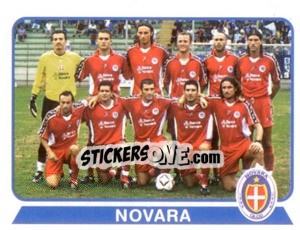 Cromo Squadra Novara - Calciatori 2003-2004 n. 645 - Panini
