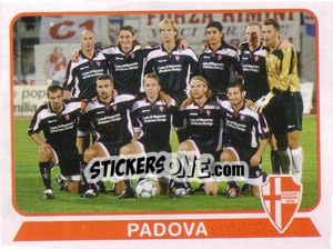 Sticker Squadra Padova - Calciatori 2003-2004 - Panini
