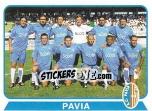 Figurina Squadra Pavia - Calciatori 2003-2004 - Panini